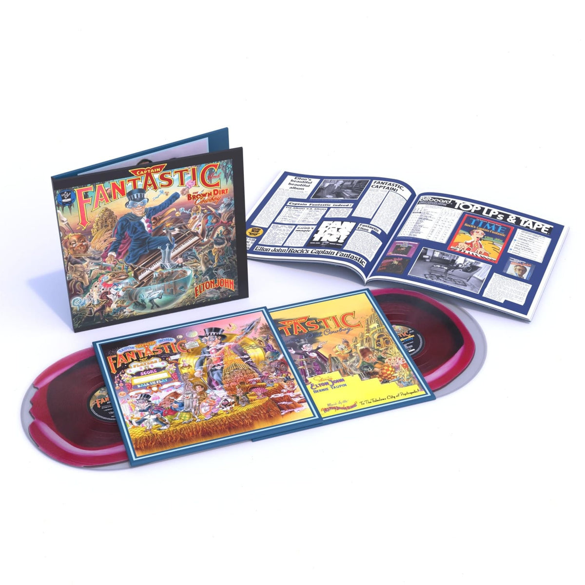 Elton John - Captain Fantastic And The Brown Dirt Cowboy - (Limited Edition, 180 Gram Vinyl, Colored Vinyl, Anniversary Edition) - [Vinyl]