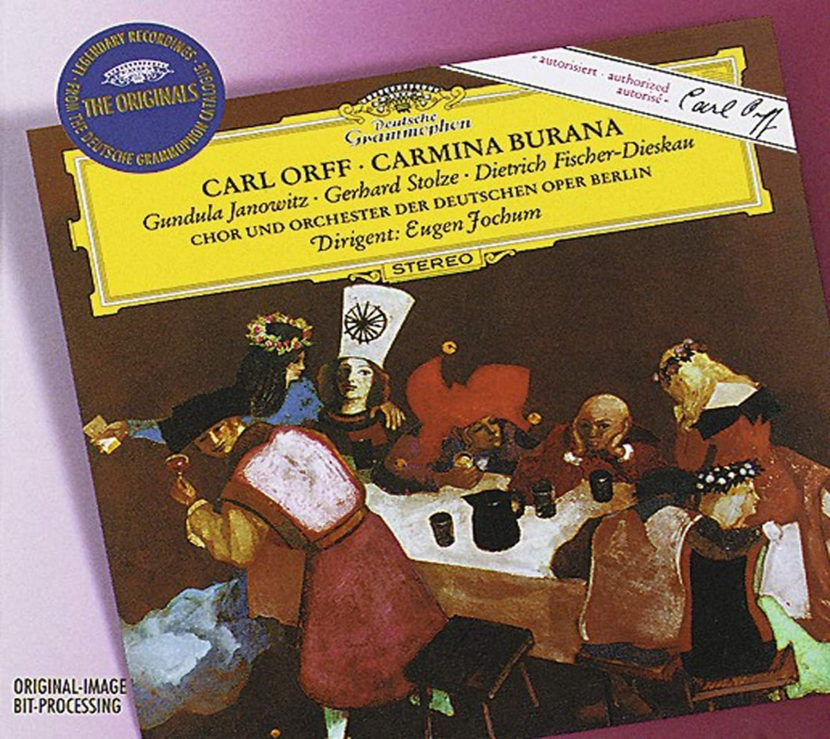 Carl Orff, Gundula Janowitz, Gerhard Stolze, Dietrich Fischer - : CARMINA BURANA - [CD]