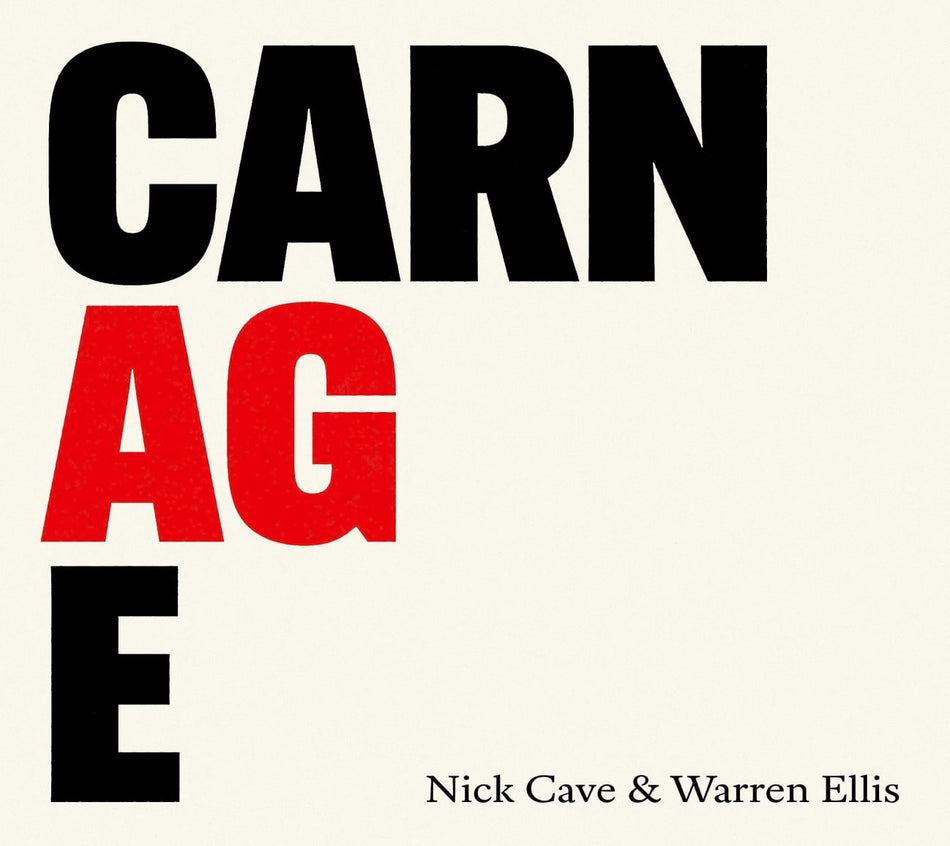 Nick Cave & Warren Ellis - CARNAGE - [CD]