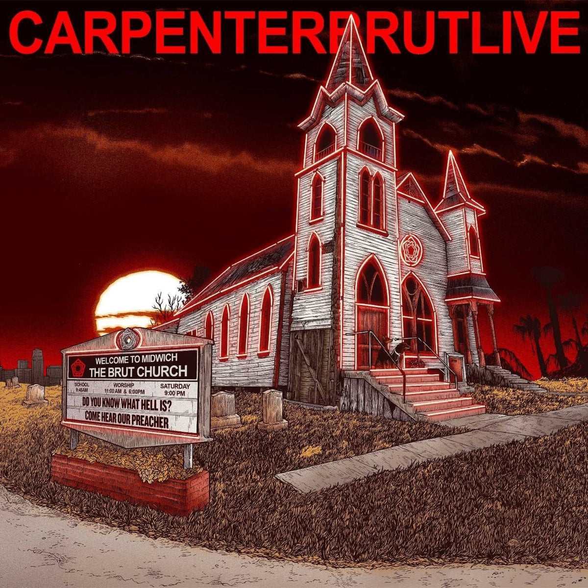 Carpenter Brut - Carpenterbrutlive - [Vinyl]