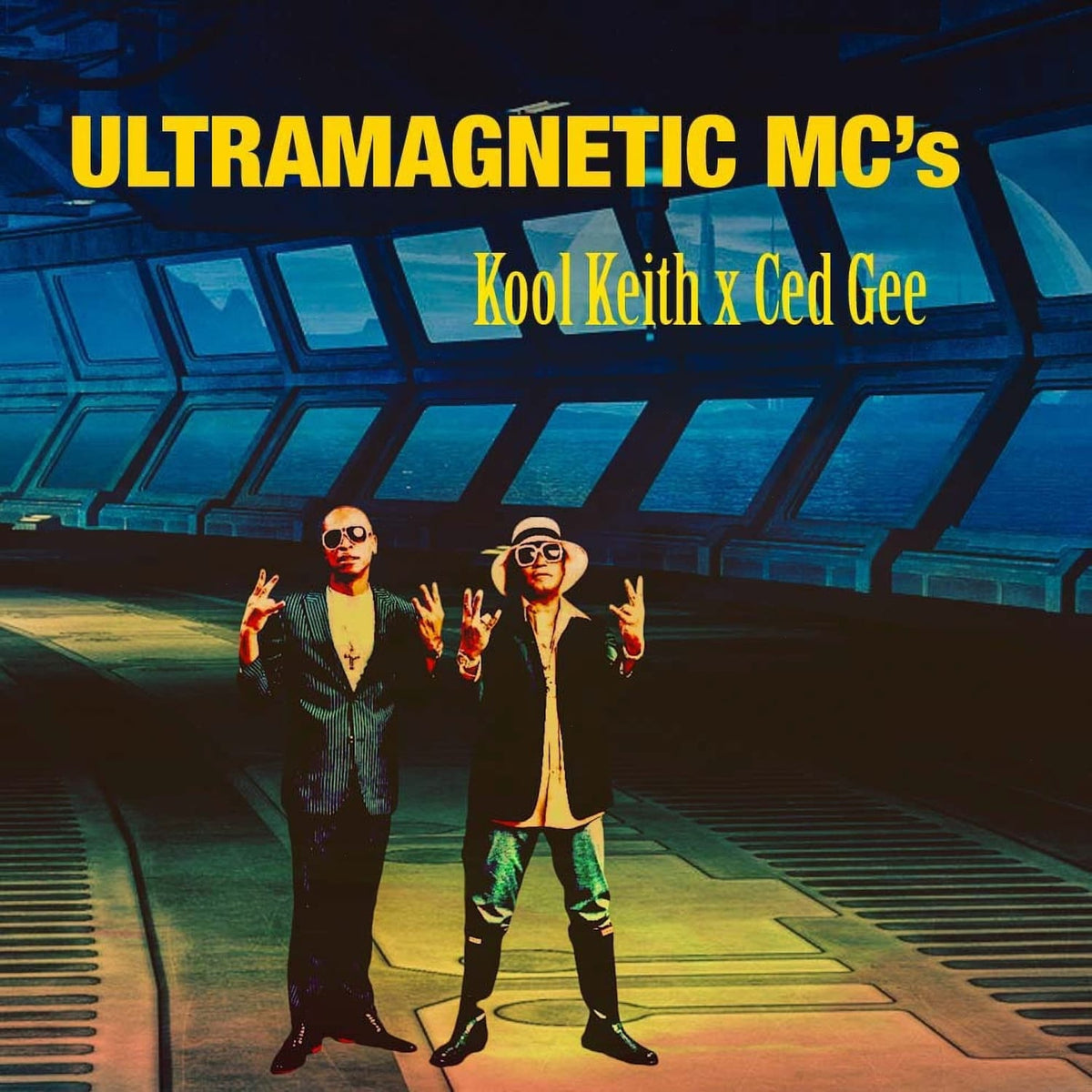 Ultramagnetic MC's - Ced G X Kool Keith - (Colored Vinyl, Yellow, Blue) - [Vinyl]