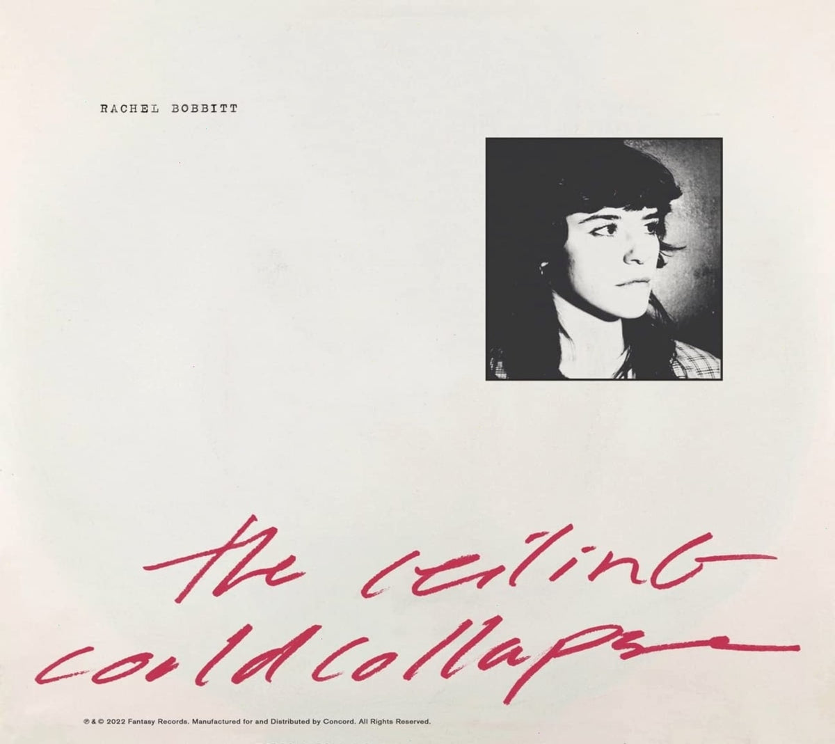 Rachel Bobbitt - The Ceiling Could Collapse - (Extended Play) - [CD]