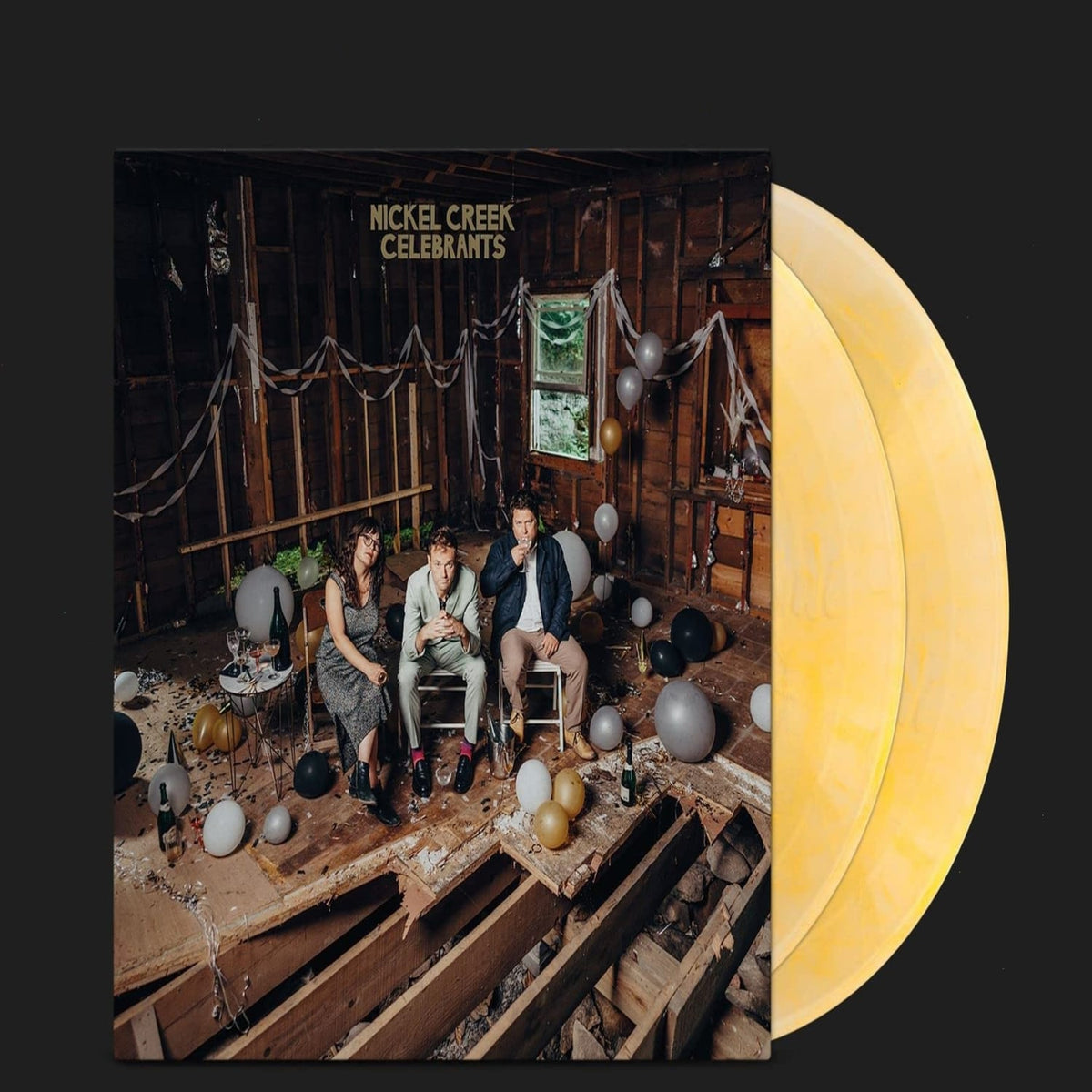 Nickel Creek - Celebrants - (Indie Exclusive, Colored Vinyl, Yellow) - [Vinyl]