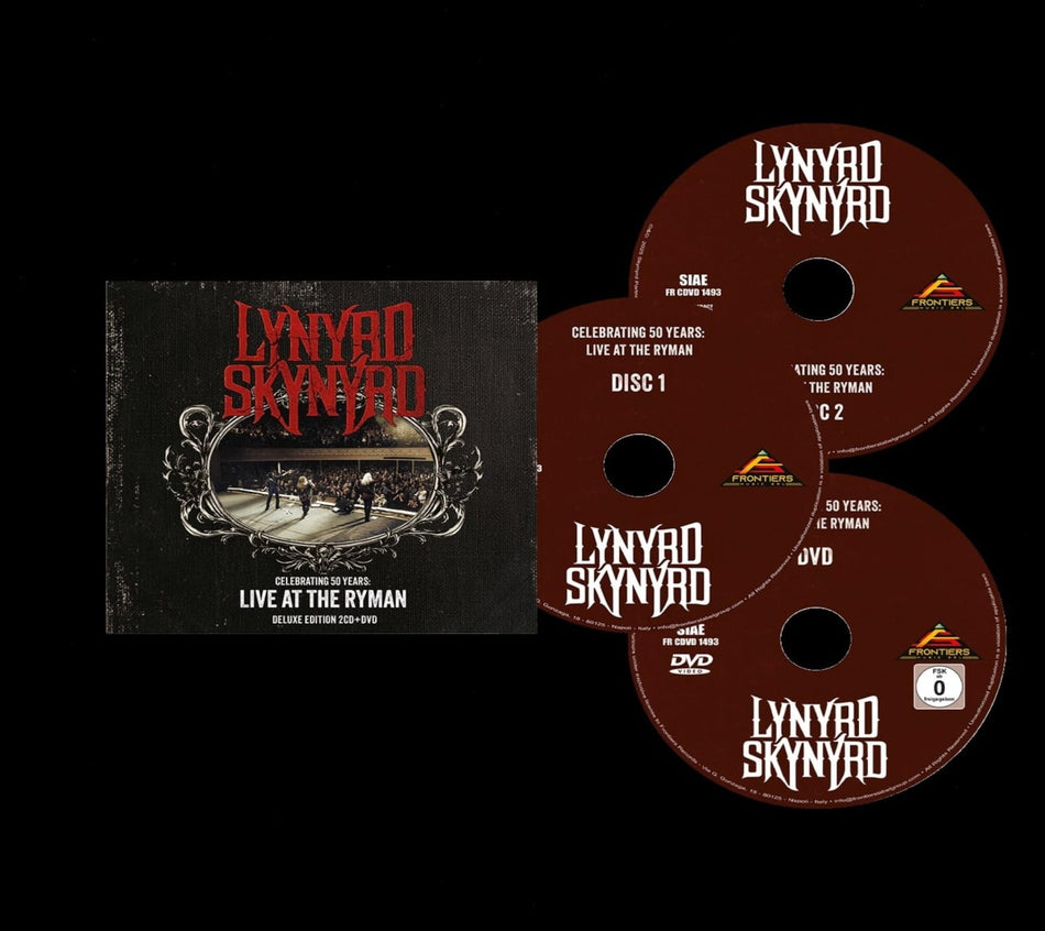 Lynyrd Skynyrd - Celebrating 50 Years - Live At The Ryman - (With DVD) - [CD]