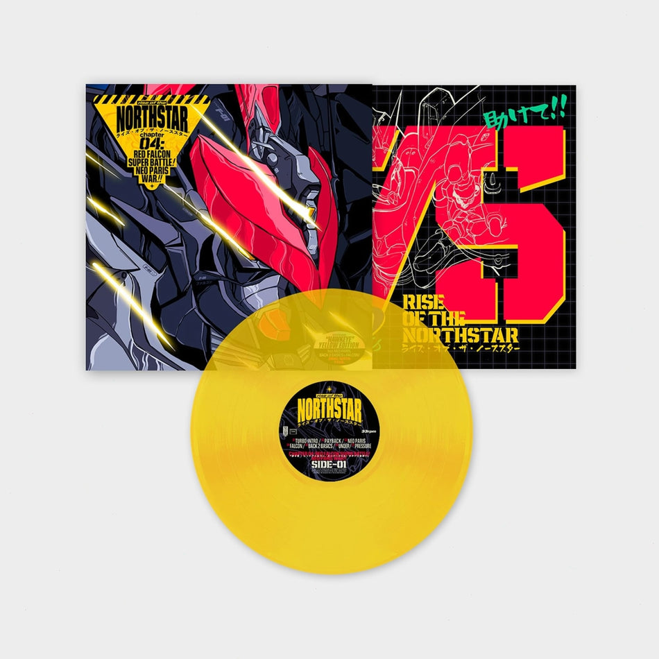 Rise of the Northstar - Chapter 4 : Red Falcon Super Battle! Neo Paris War!! - (Colored Vinyl, Yellow) - [Vinyl]