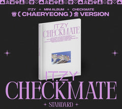 ITZY - Checkmate (Chaeryong Ver.) - (Large Item, Sticker, Photo Book, Poster, Postcard) - [CD]