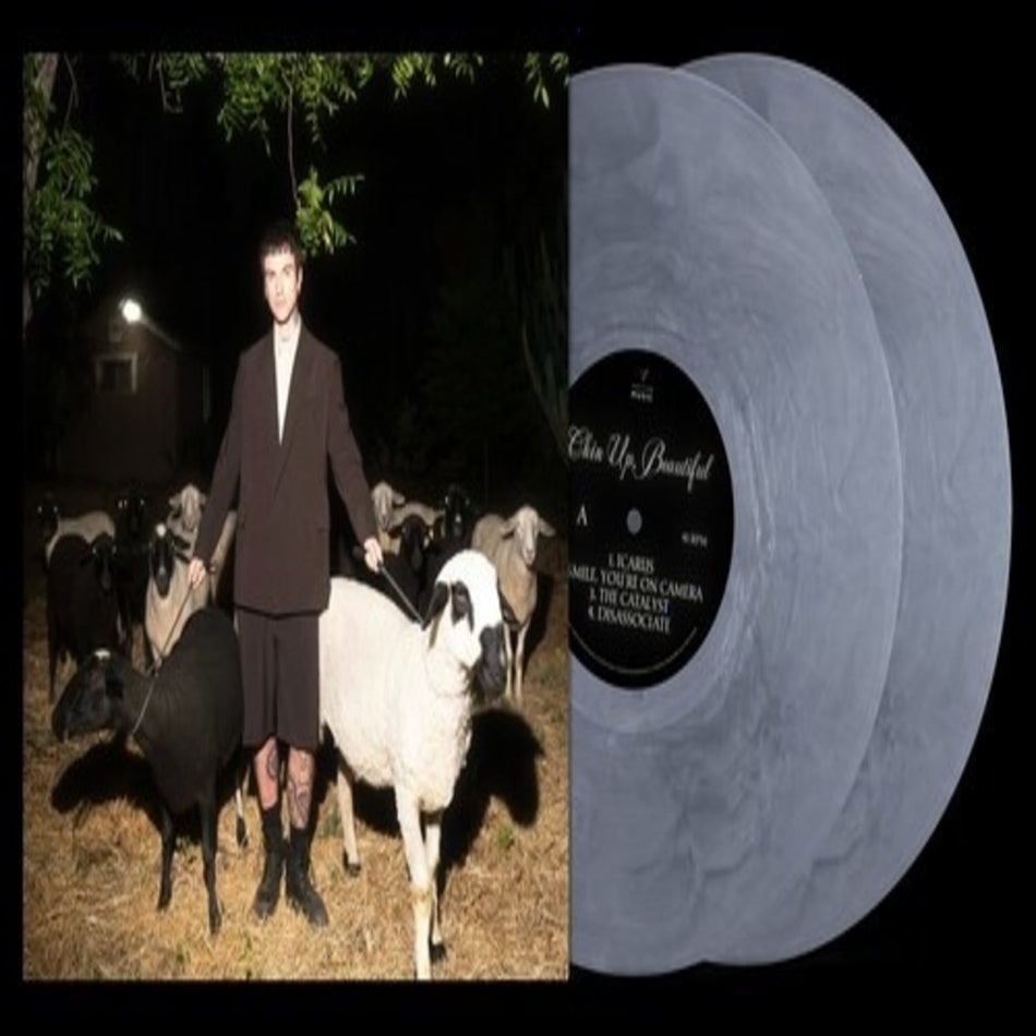 Jutes - Chin Up, Beautiful (IEX) [Explicit Content] - (Parental Advisory Explicit Lyrics, Silver, Colored , Limited Edition) - [Vinyl]