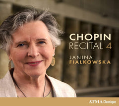 Janina Fialkowska - Chopin Recital 4 - [CD]