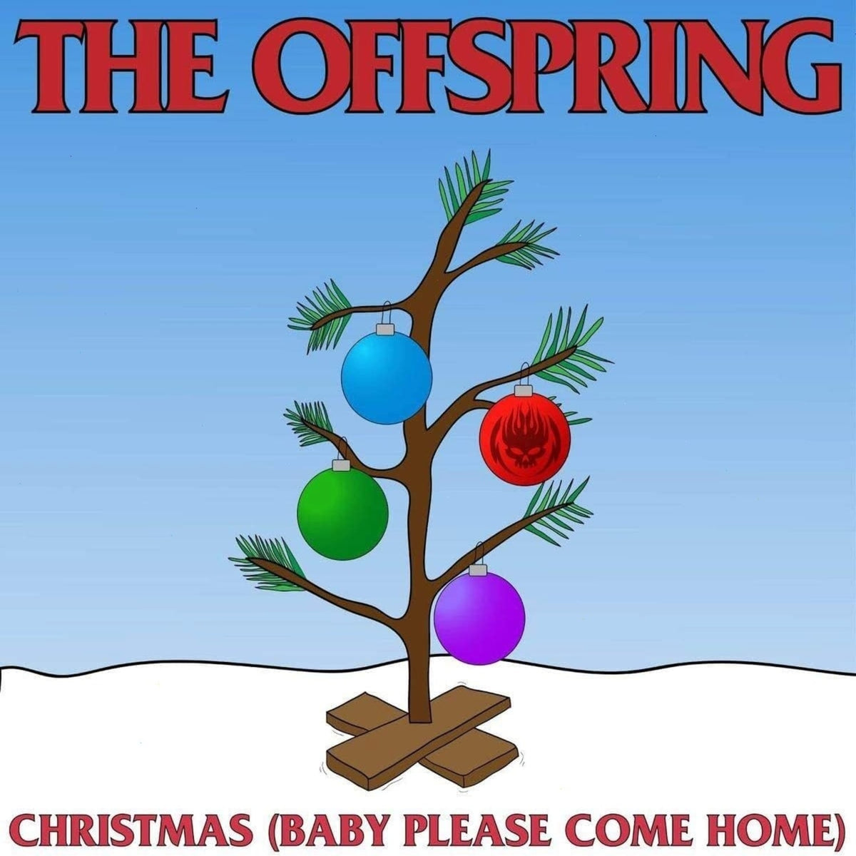 The Offspring - Christmas (Baby Please Come Home) - (Colored Vinyl, Red) - [Vinyl]