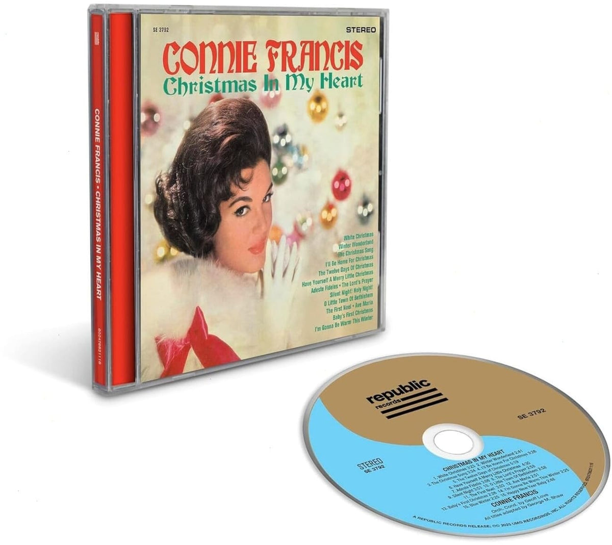Connie Francis - Christmas In My Heart - [CD]