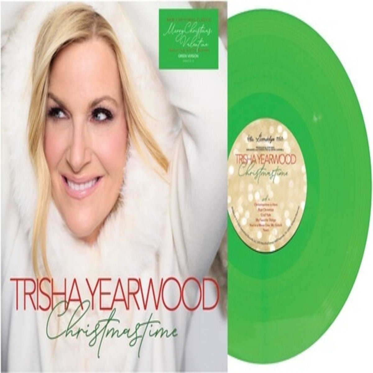 Trisha Yearwood - Christmastime - (Colored Vinyl, Green) - [Vinyl]