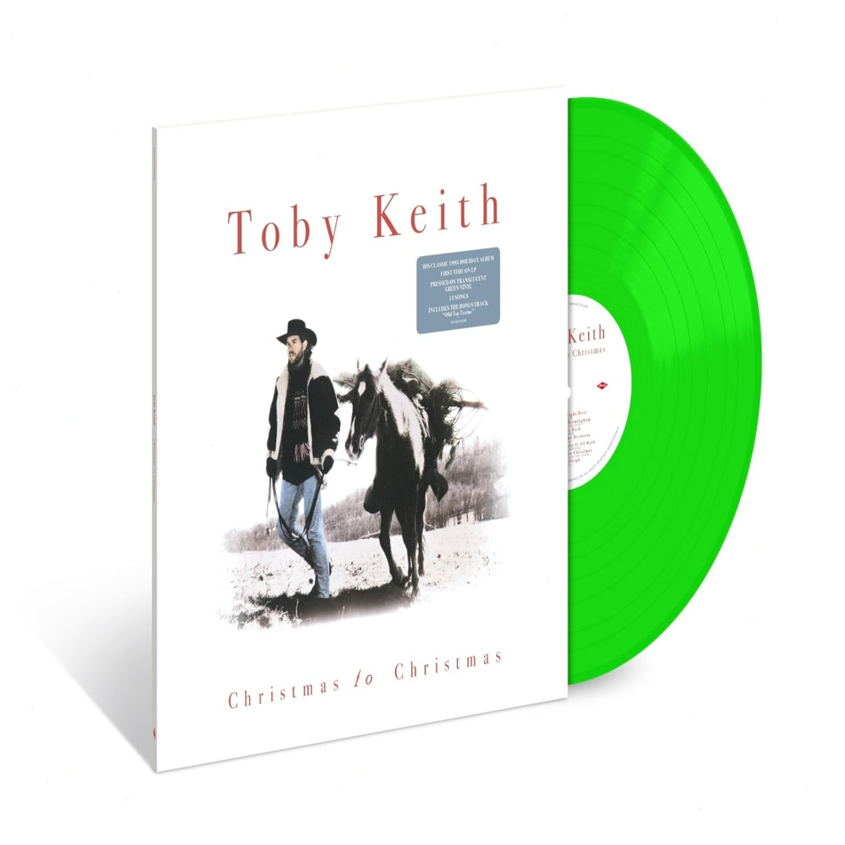 Toby Keith - Christmas To Christmas - (Clear Vinyl, Green) - [Vinyl]