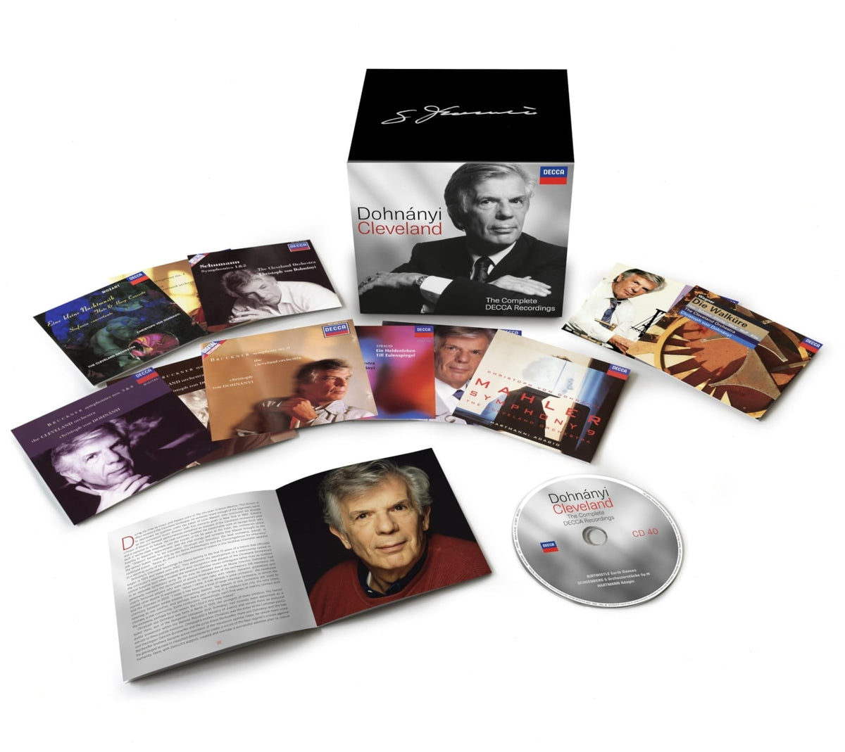 CHRISTOPH VON DOHNANYI / CLEVELAND ORCHESTRA - The Complete Decca Recordings - [CD]