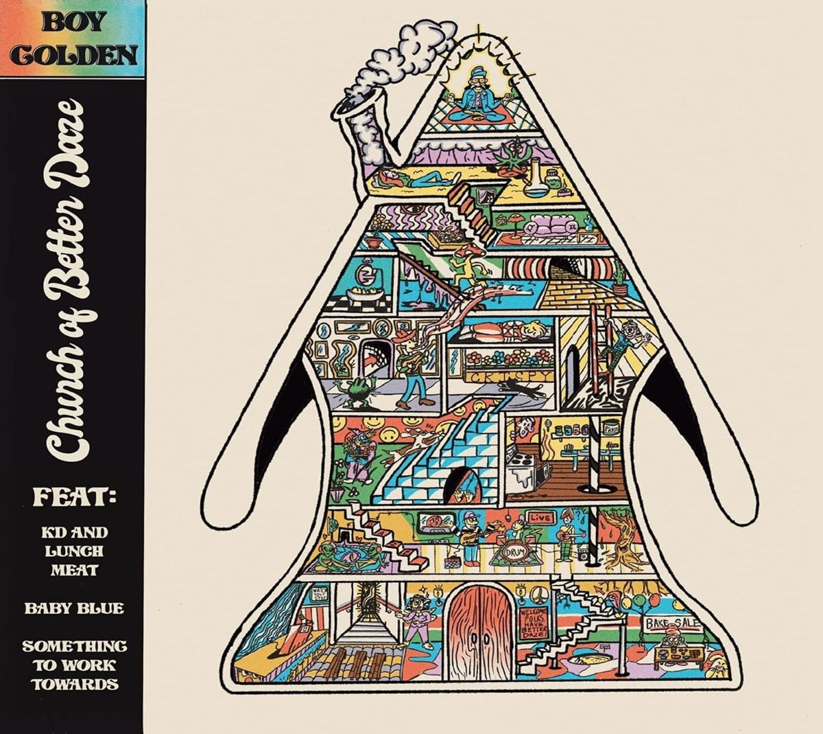 Boy Golden - Church Of Better Daze - [CD]