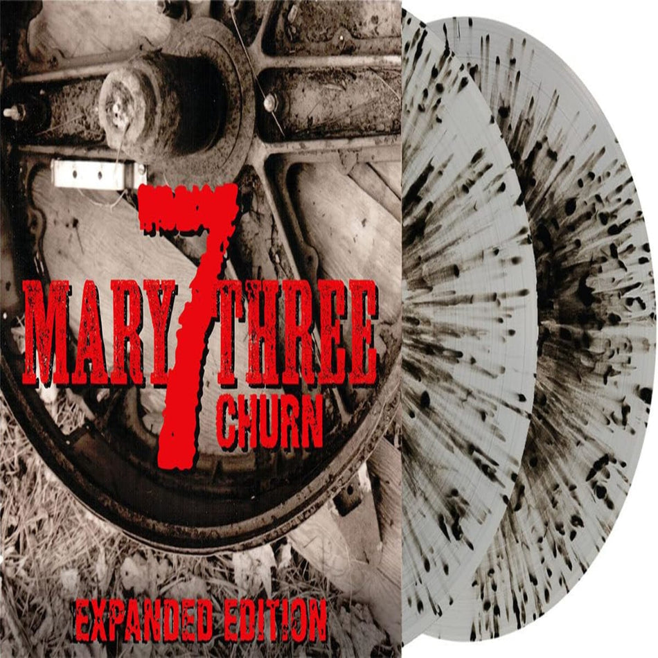 Seven Mary Three - Churn - (Indie Exclusive, Clear Vinyl, White, Black, Bonus Tracks) - [Vinyl]