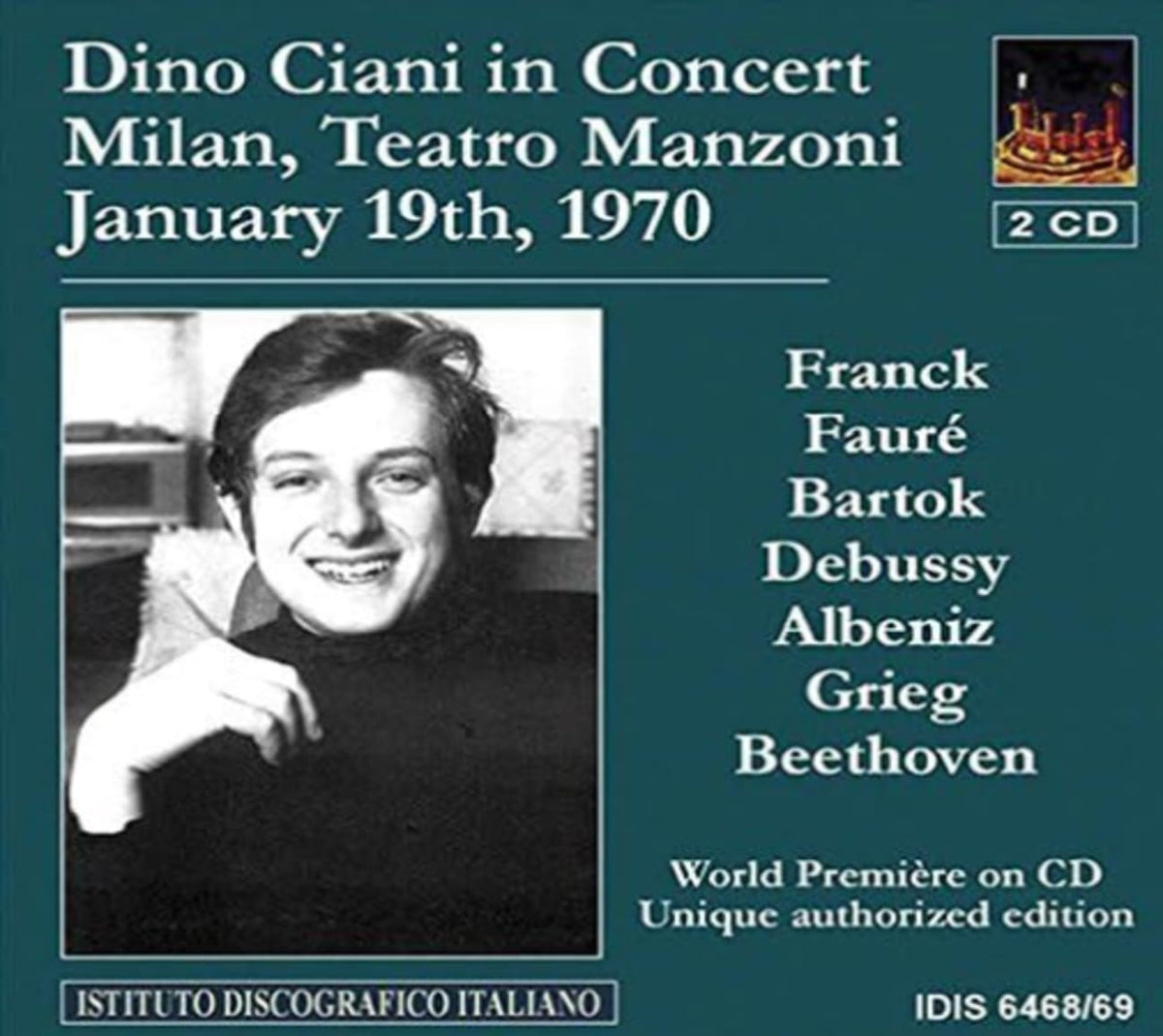 ALBENIZ / BACH / CIANI - Con in Teatro - [CD]