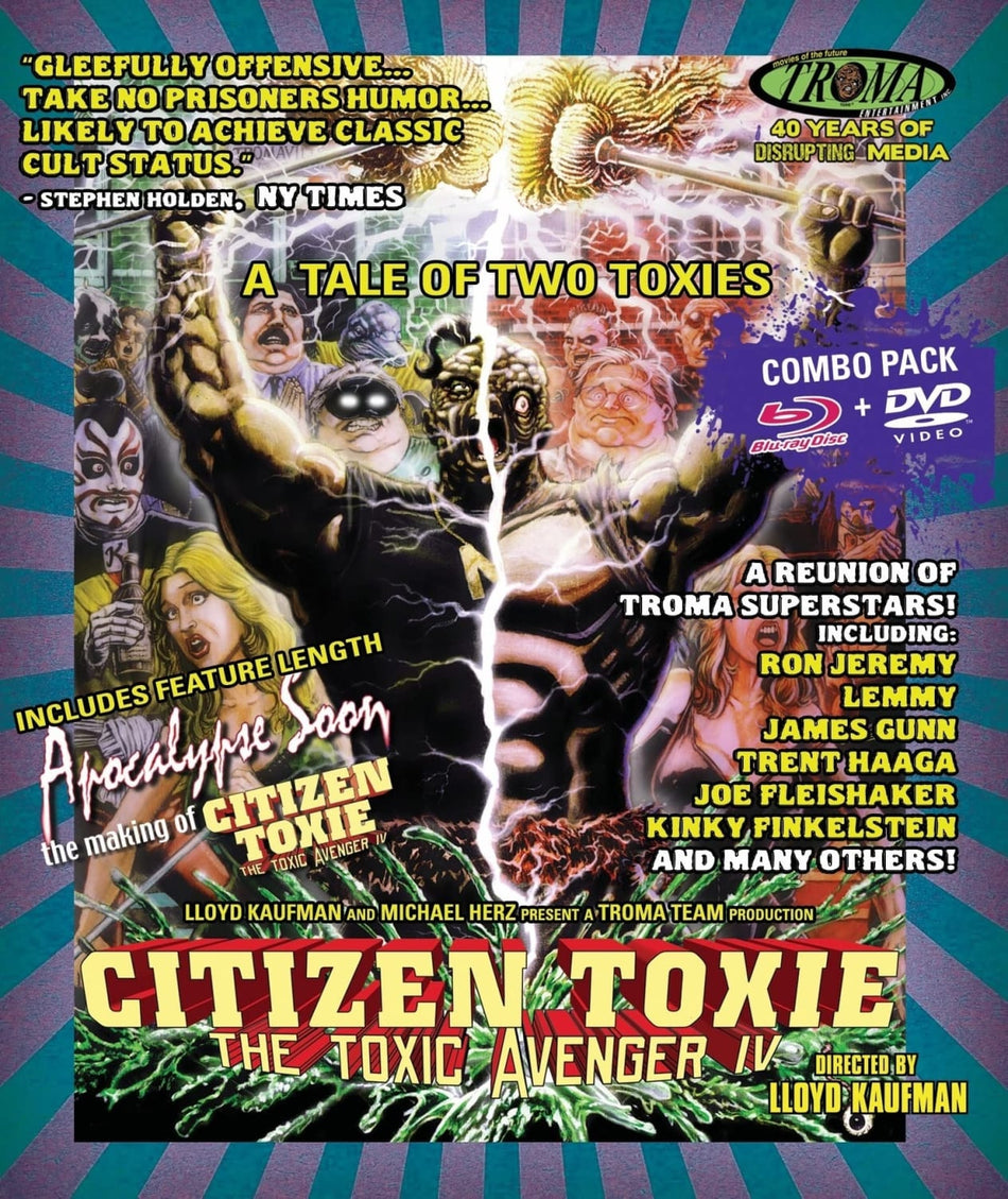 Citizen Toxie: The Toxic Avenger, Part IV - (With DVD, Widescreen, Dolby) - [Blu-ray]
