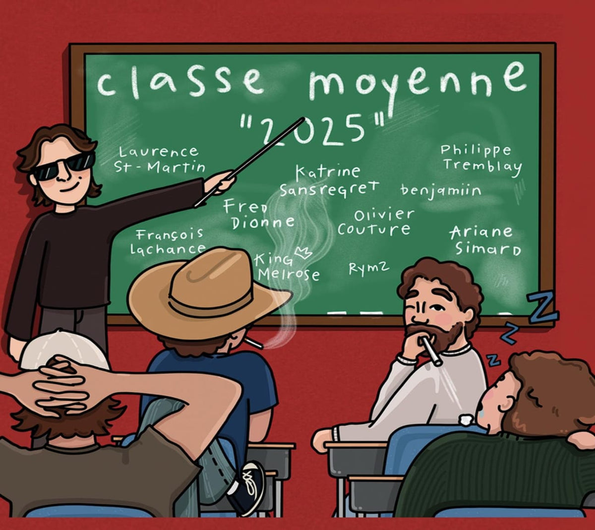 CLASSE MOYENNE - CLASSE MOYENNE 2025 - [CD]