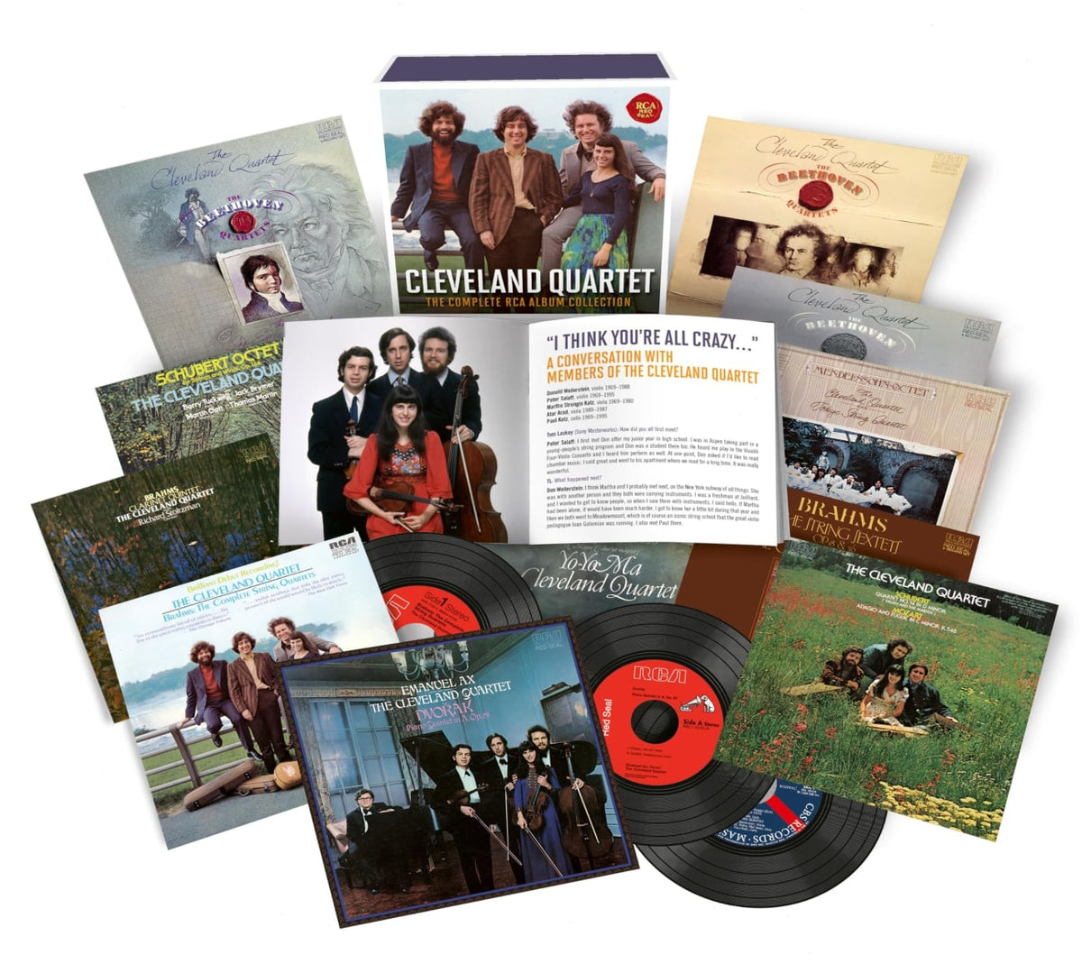 Cleveland Quartet - Complete RCA Album Collection - [CD]