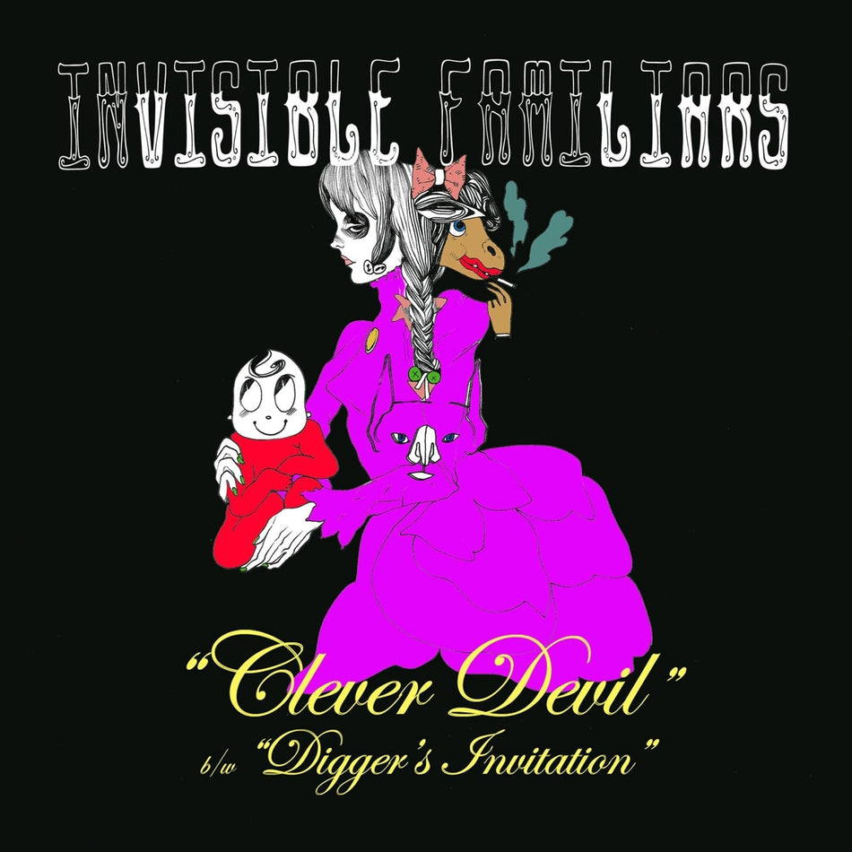 Invisible Familiars - CLEVER DEVIL/DIGGER'S INVITATION [7" SINGLE] - [Vinyl]