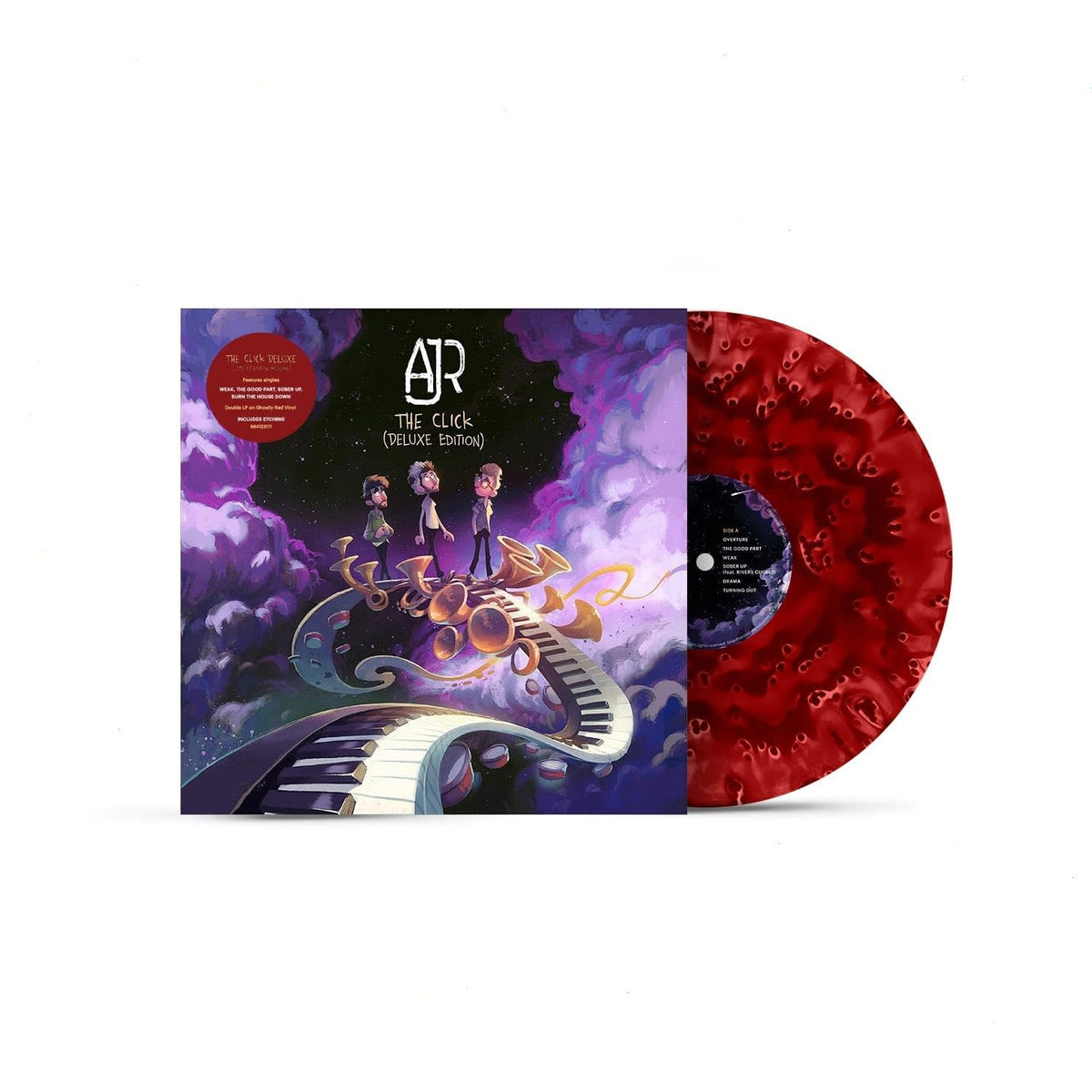 AJR - The Click - (Deluxe Edition, Colored , Red) - [Vinyl]