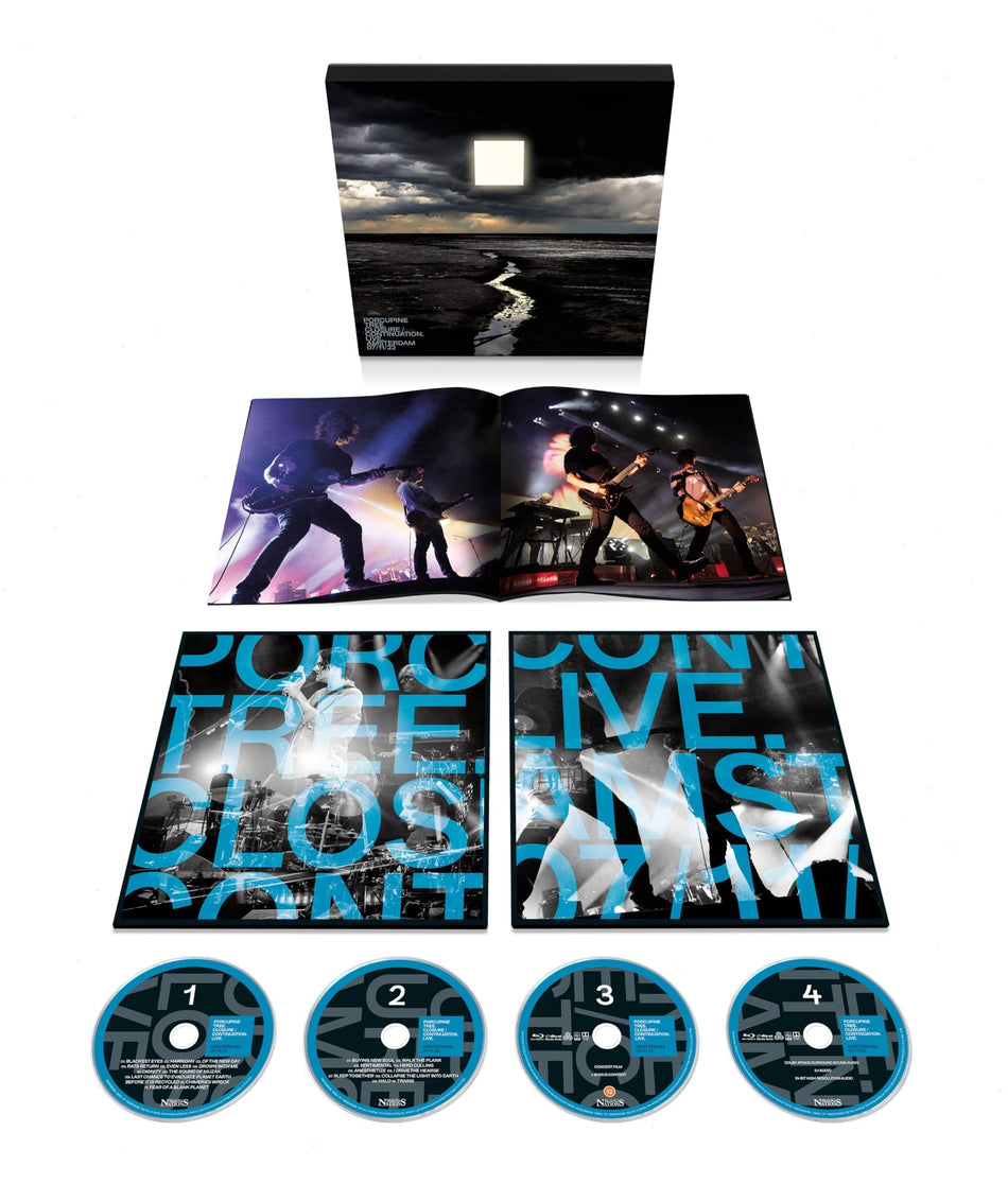 Porcupine Tree - Closure / Continuation. Live. Amsterdam 07/11/22 - Limited Deluxe Boxset includes 2 's & 2 Blu-Rays - [CD]