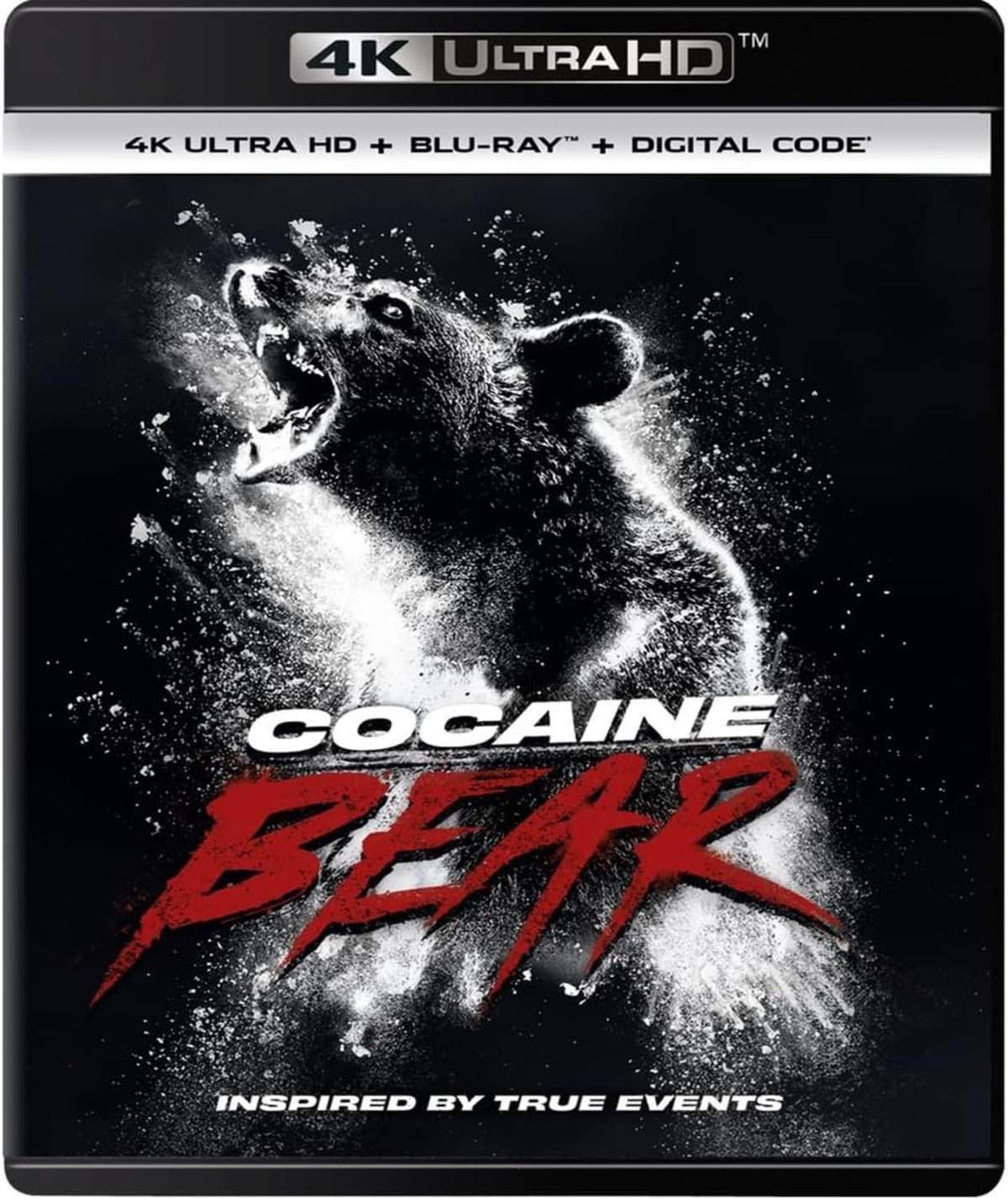 Cocaine Bear - (4K Mastering, With Blu-ray, Digital Copy) - [4K Ultra HD]