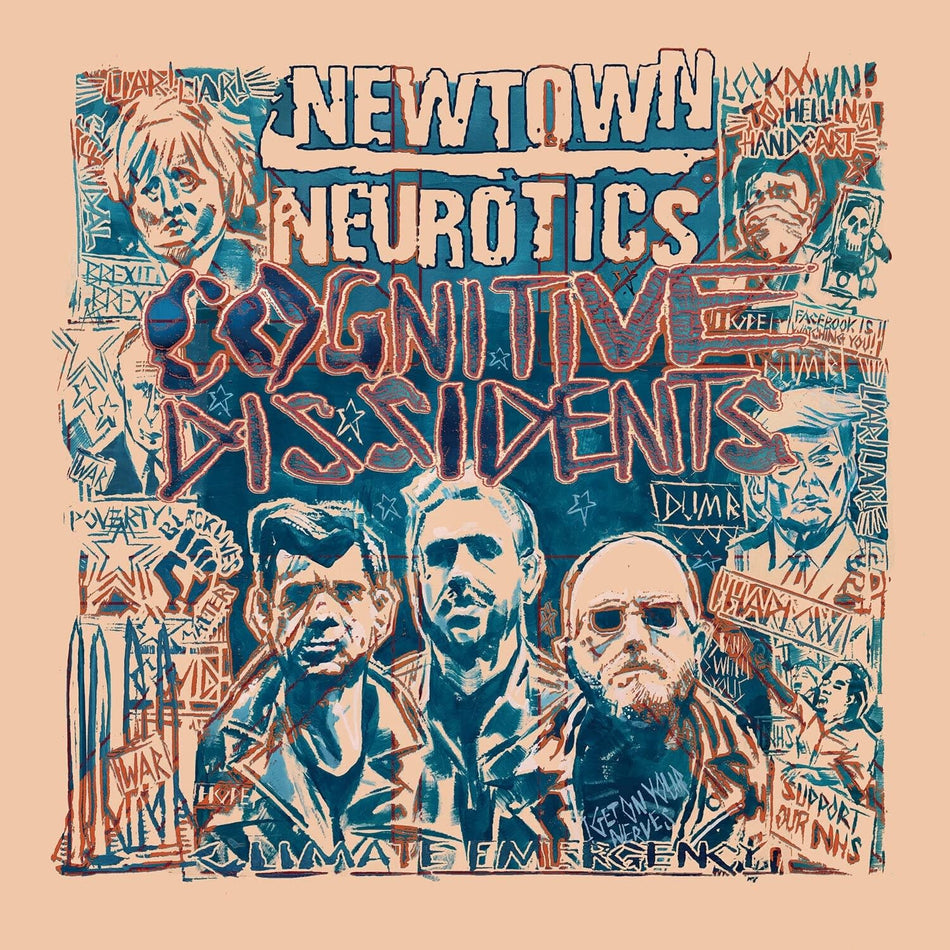 Newtown Neurotics - Cognitive Dissidents - (Colored Vinyl, Orange) - [Vinyl]