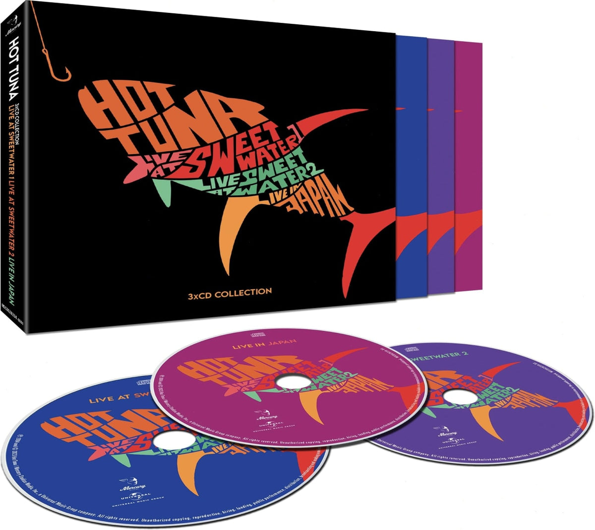 Electric Hot Tuna - 3 Cd Collection - (Limited Edition) - [CD]