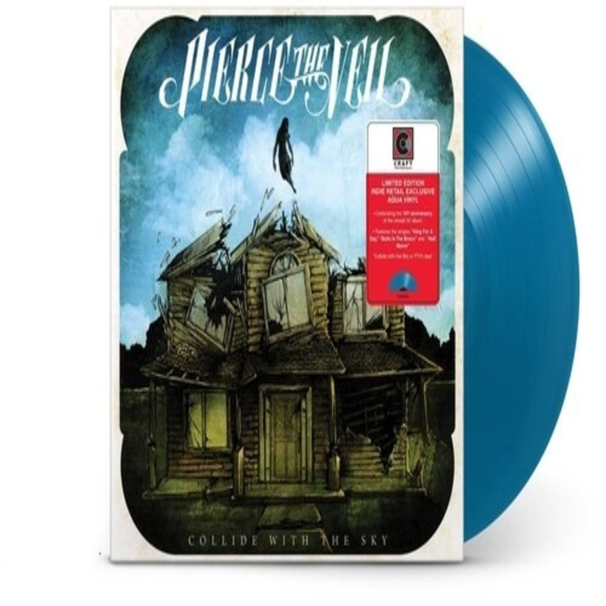 Pierce the Veil - Collide With The Sky [Aqua LP] - (Indie Exclusive, Limited Edition, Colored Vinyl, Aqua) - [Vinyl]
