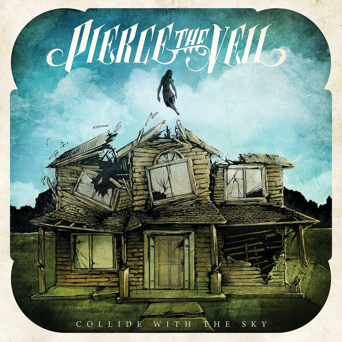 Pierce the Veil - Collide With The Sky - (Colored , Blue) - [Vinyl]