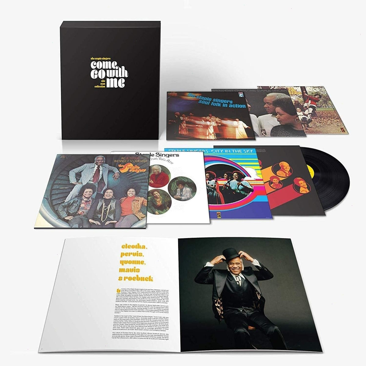 The Staple Singers - Come Go With Me: The Stax Collection - (Oversize Item Split, Boxed Set) - [Vinyl]