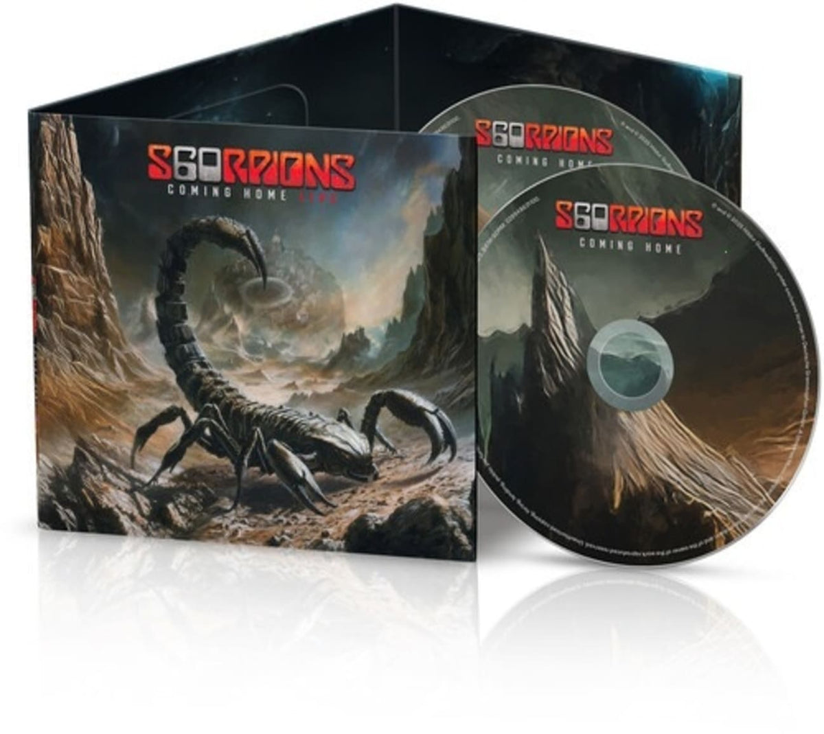 Scorpions - Coming Home Live (Deluxe Edition) - (Deluxe Edition, Booklet, Digipack Packaging) - [CD]