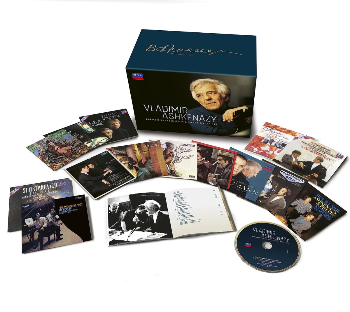 Vladimir Ashkenazy - Complete Chamber Music & Lieder Recordings - [CD]