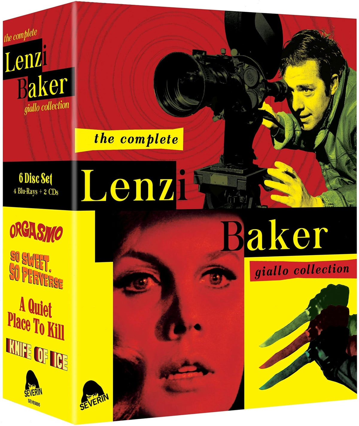 The Complete Lenzi/ Baker Giallo Collection - (With CD, Boxed Set, Widescreen) - [Blu-ray]
