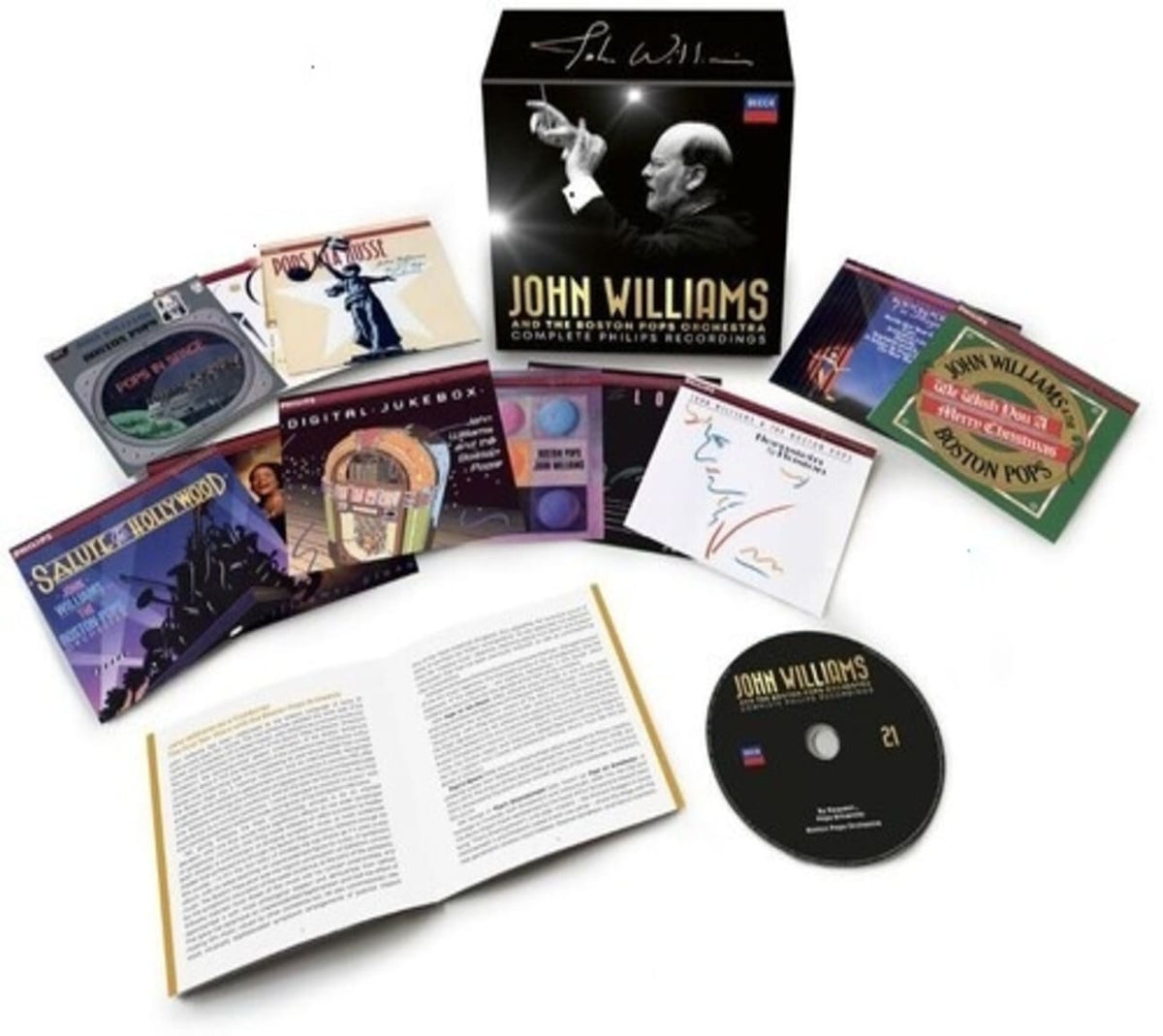 JOHN WILLIAMS & BOSTON POPS - Complete Phillips Recordings - (WILLIAMS,JOHN & BOSTON POPS) - [CD]