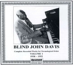 John Blind Davis - Complete Recorded Works Vol. 1 (1938-1952) - [CD]