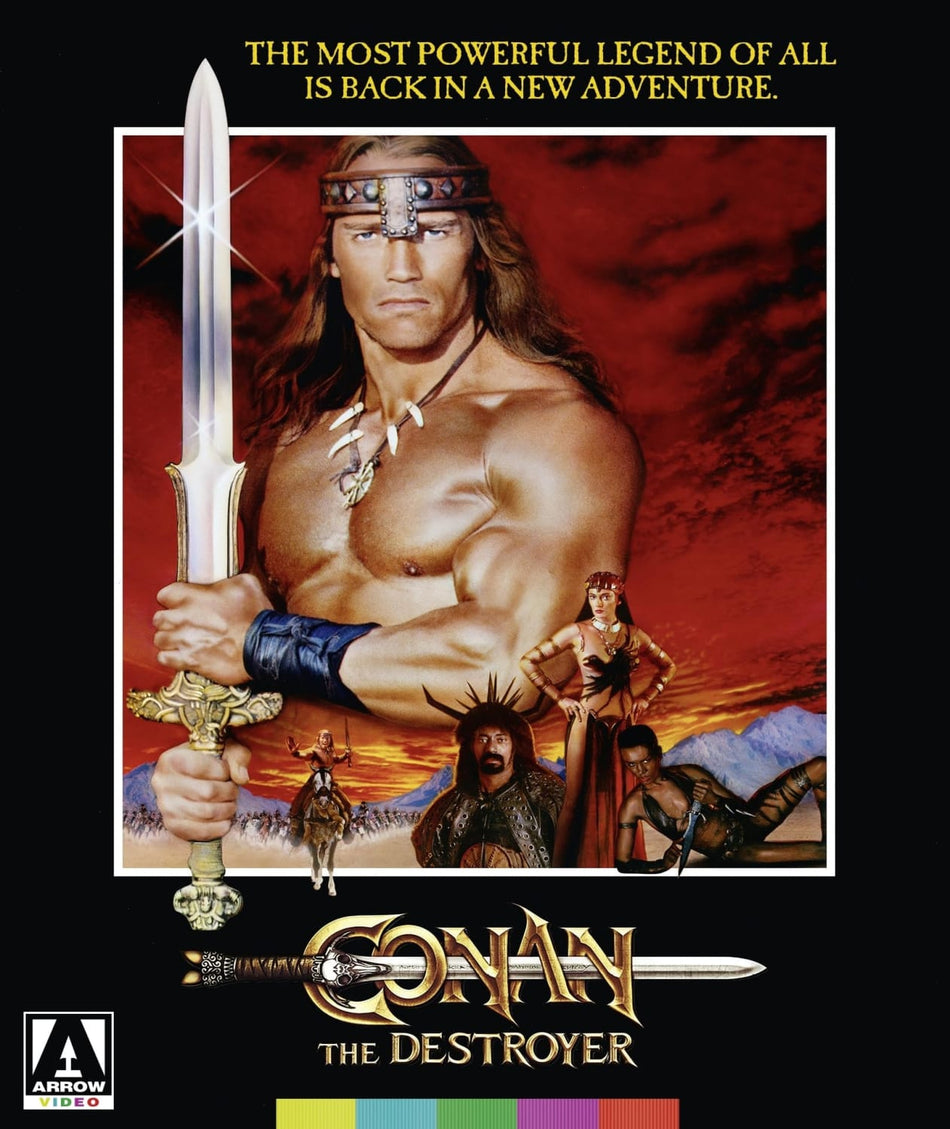 Conan The Destroyer - (Limited Edition, 4K Mastering, Booklet, Poster, Postcard) - [Blu-ray]