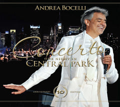 Andrea Bocelli - Concerto: One Night In Central Park - 10th Anniversary - [CD]