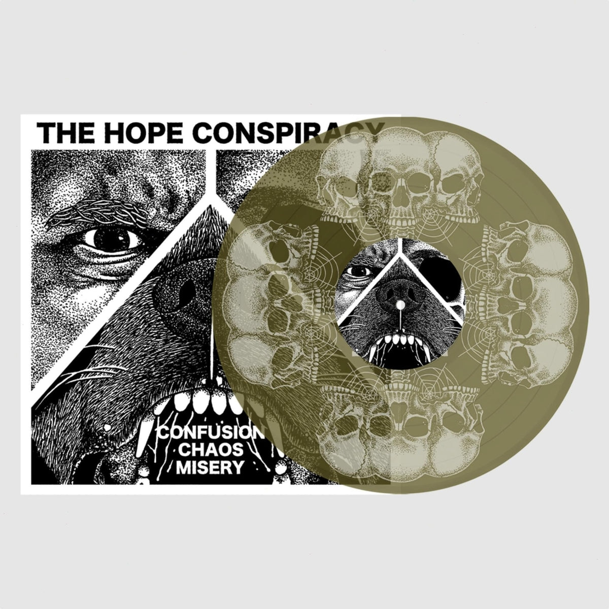 The Hope Conspiracy - Confusion / Chaos / Misery - (Colored , Green, Limited Edition) - [Vinyl]