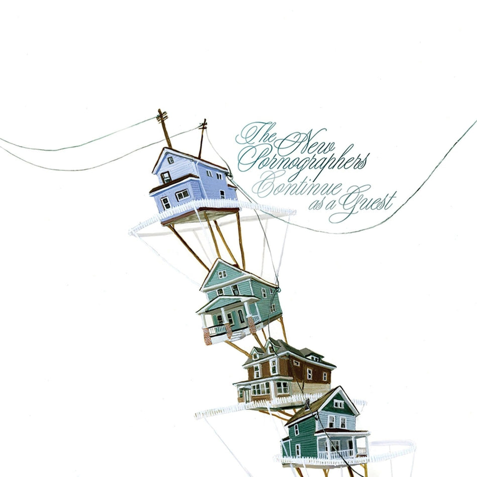 The New Pornographers - Continue As A Guest - (Colored Vinyl, Blue, Green, Limited Edition, Digital Download Card) - [Vinyl]