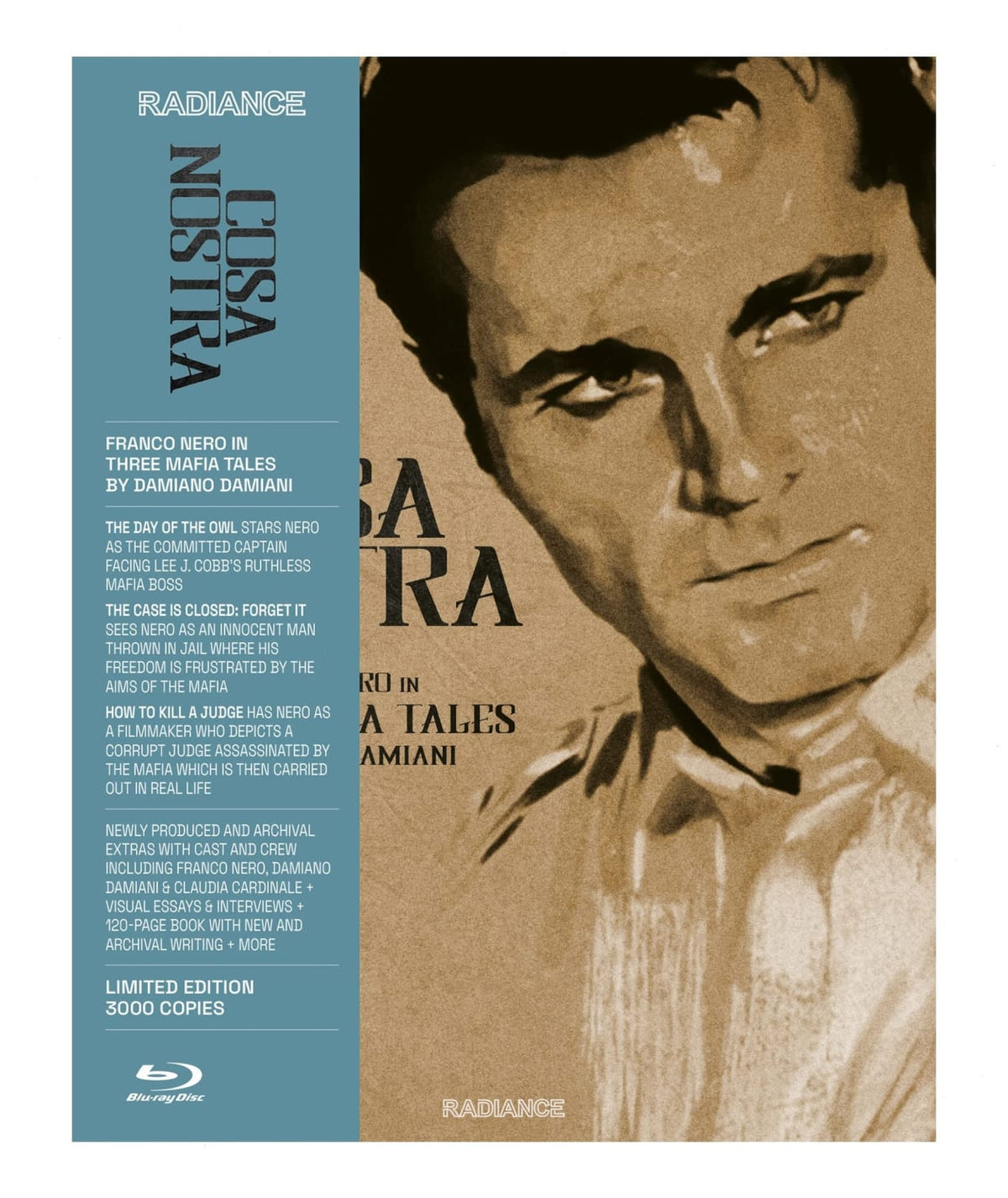 Cosa Nostra: Franco Nero in Three Mafia Tales by Damiano Damiani - [Blu-ray]