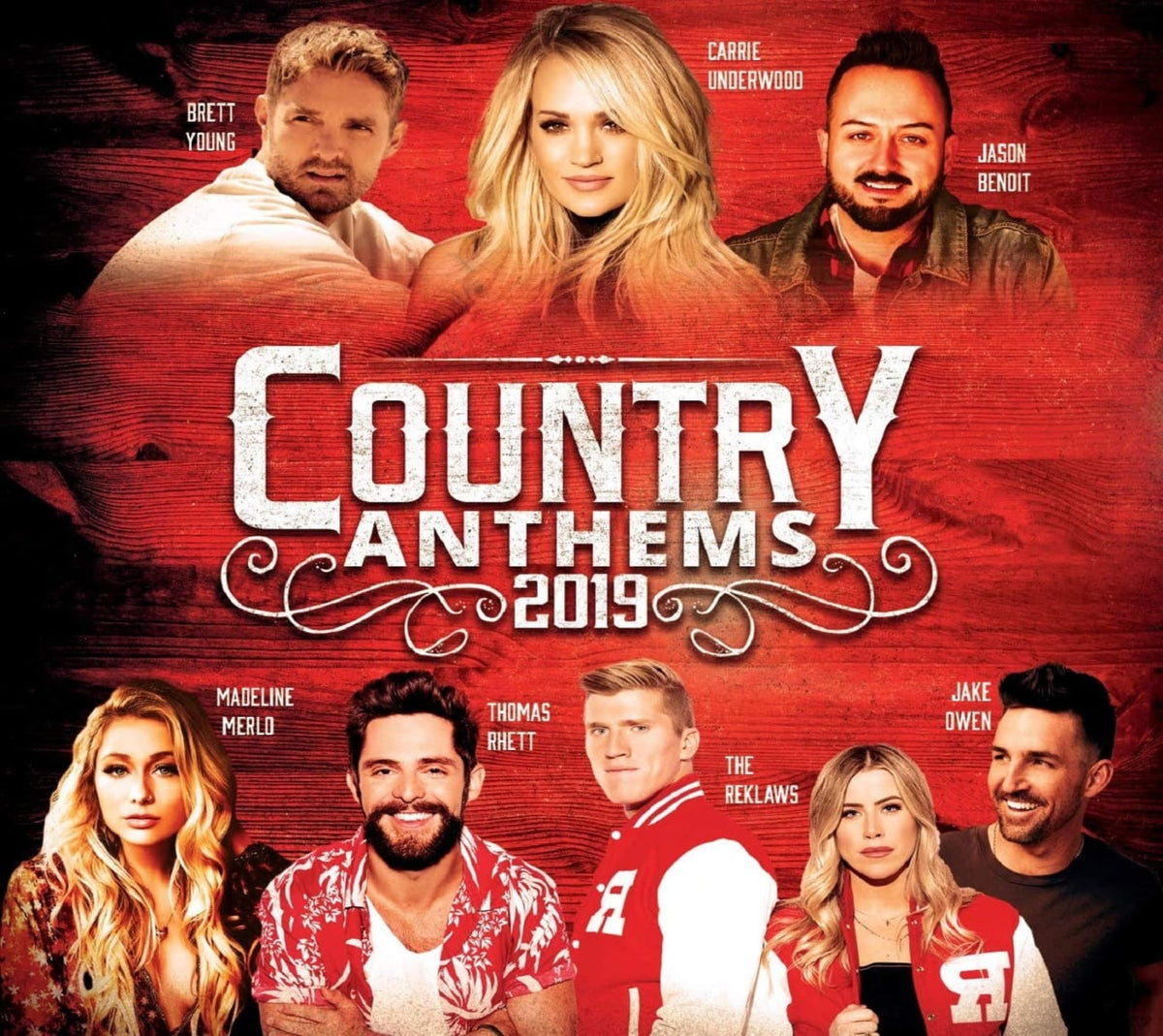 Various Artists - Country Anthems 2019 / Various - [CD]
