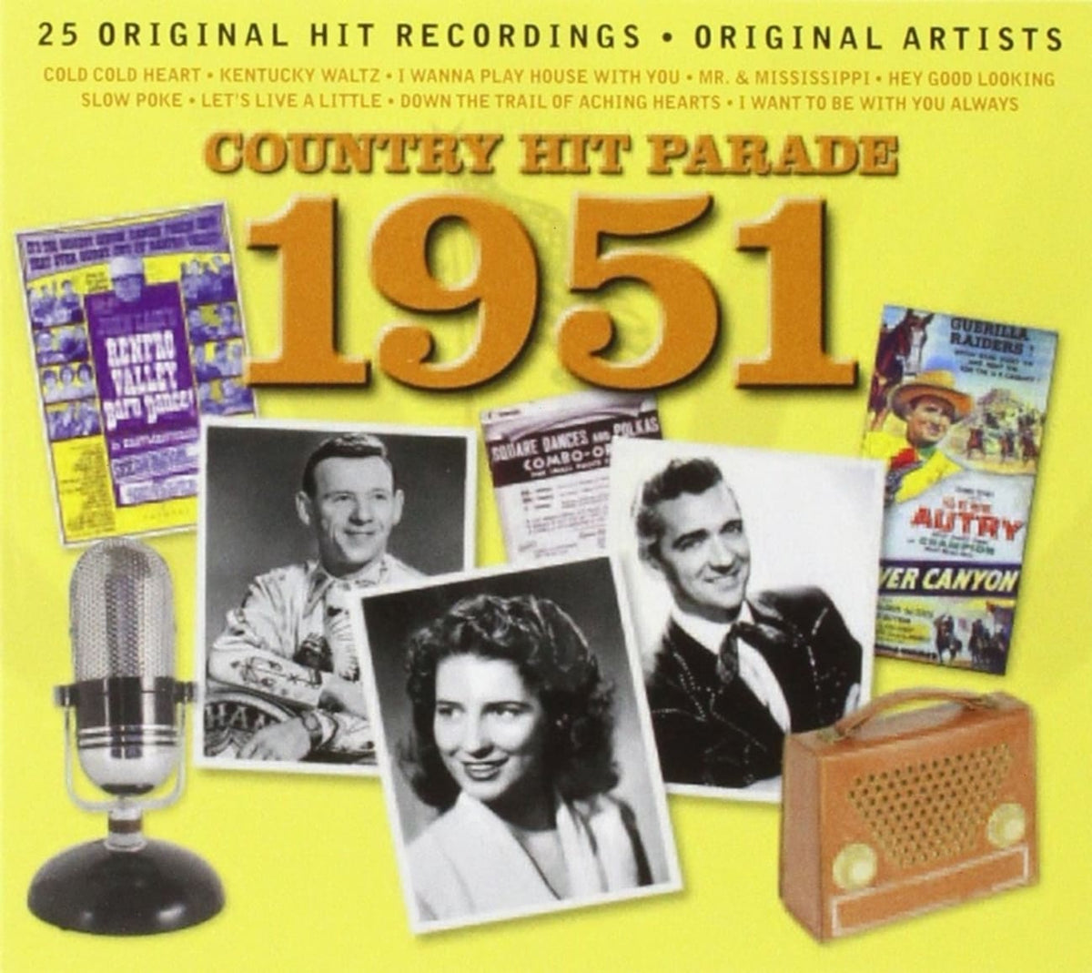 Various - COUNTRY HIT PARADE 1951 - [CD]