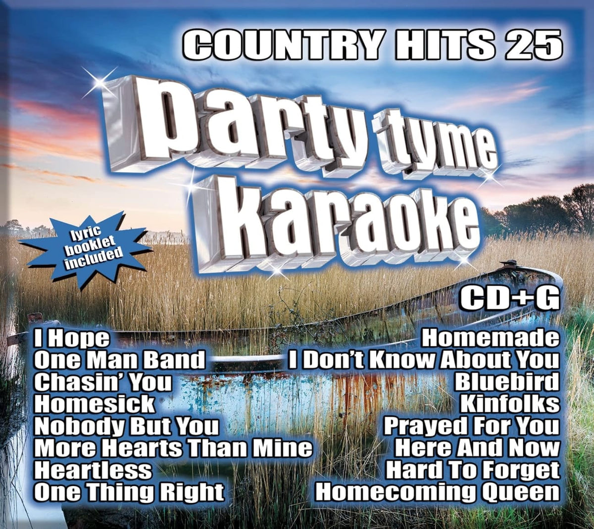 Party Tyme Karaoke - COUNTRY HITS 25 - [CD]