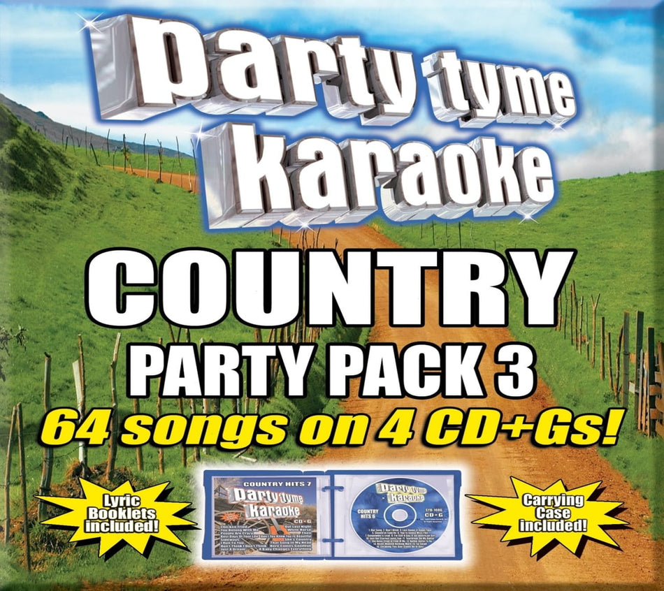 Karaoke - COUNTRY PARTY PAK 3 - [CD]