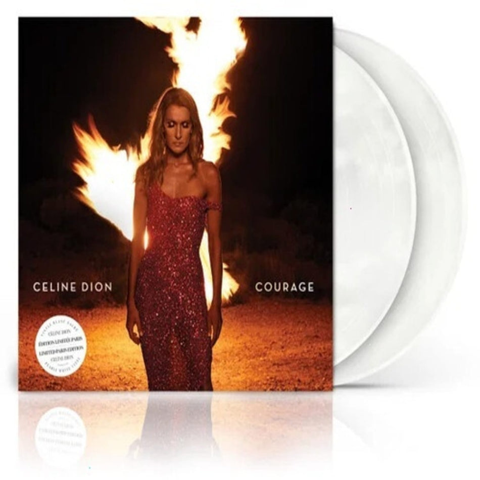 Celine Dion - Courage - Pearly White Colored Vinyl - [Vinyl]