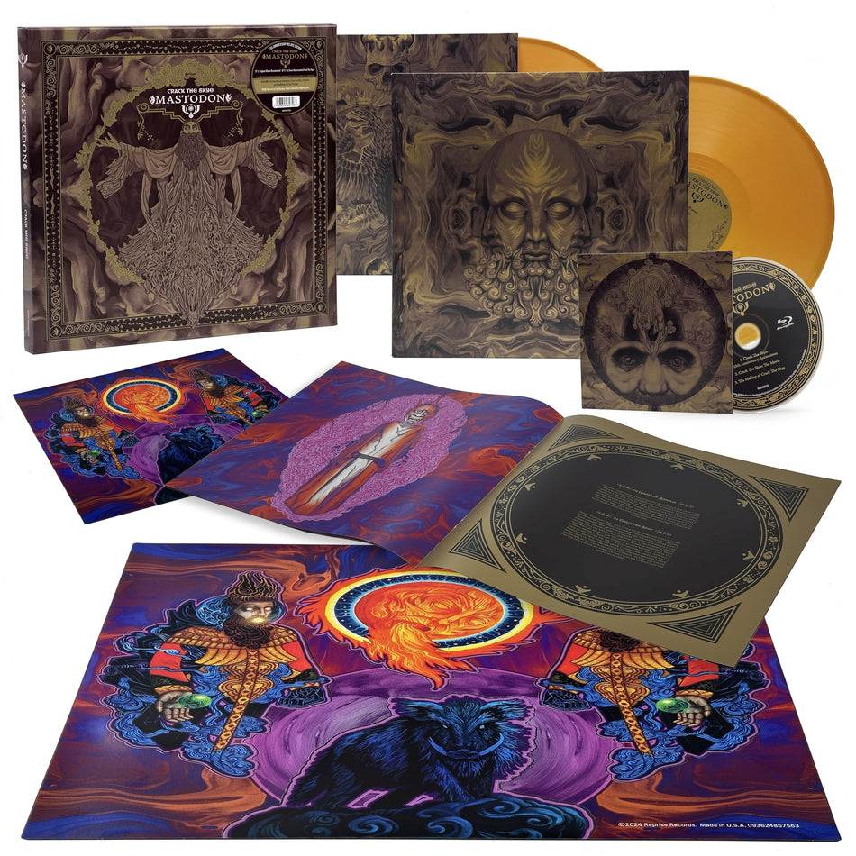 Mastodon - Crack The Skye (15th Anniversary Deluxe Edition) - (Deluxe Edition, Colored Vinyl, Gold, Booklet, Anniversary Edition) - [Vinyl]