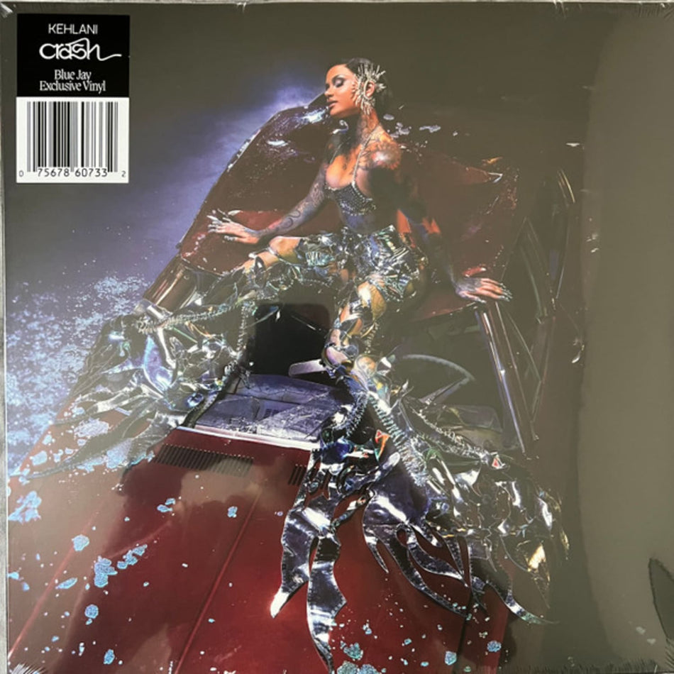 Kehlani - CRASH (Blue Jay color) (Indie Exclusive) - (Indie Exclusive, Colored Vinyl, Blue) - [Vinyl]