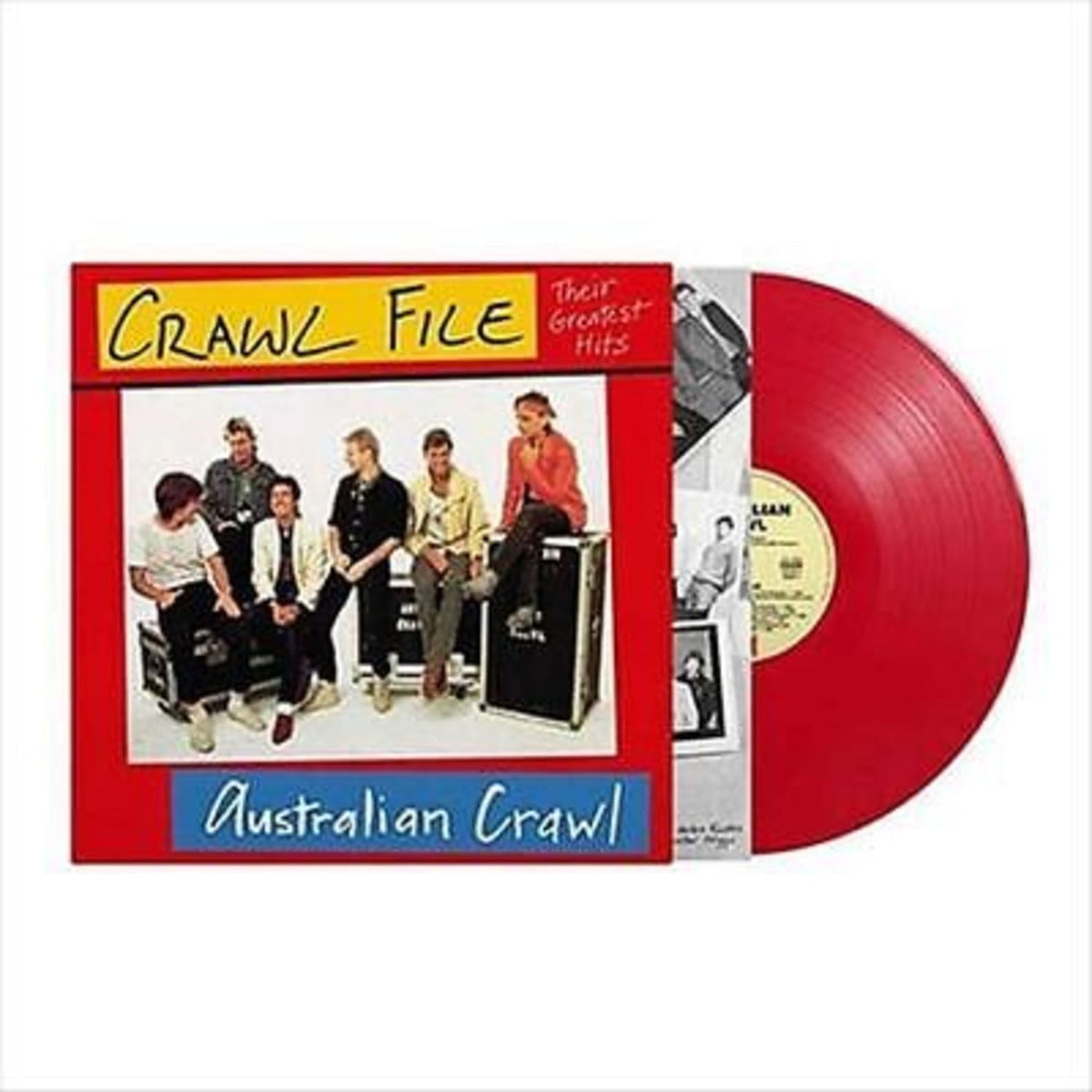 Australian Crawl - Crawl File - Limited Red Colored - [Vinyl]